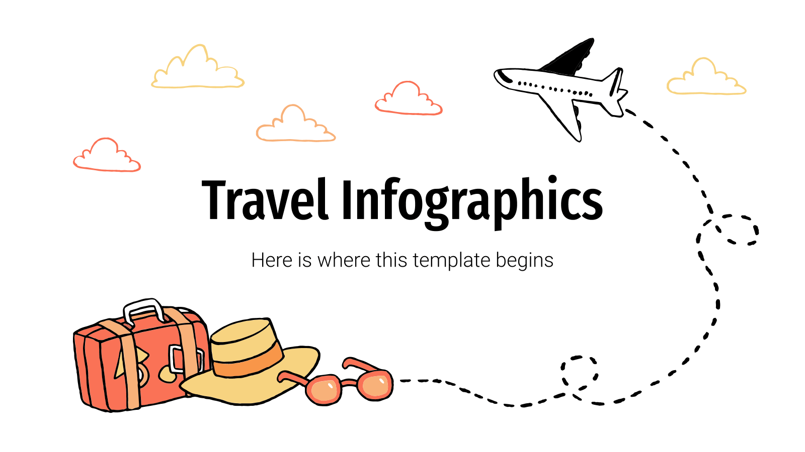 PowerPoint的旅游信息图